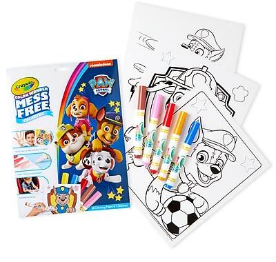 Crayola Color Wonder Mess Free Paw Patrol Coloring Book, 18 Pages (BIN757007)