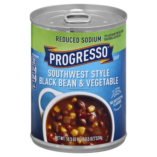 Progresso Reduced Sodium Southwest Style Black Bean & Vegetable