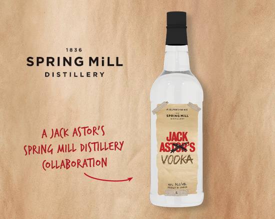 Jack's & Spring Mill Vodka