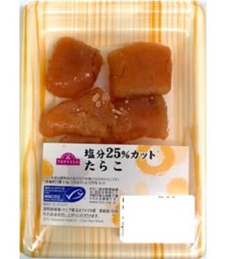 ＴＶ減塩たらこ（一口カット）