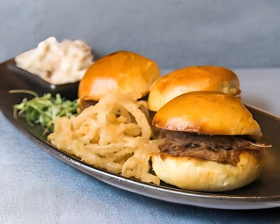 Pulled Beef Sliders