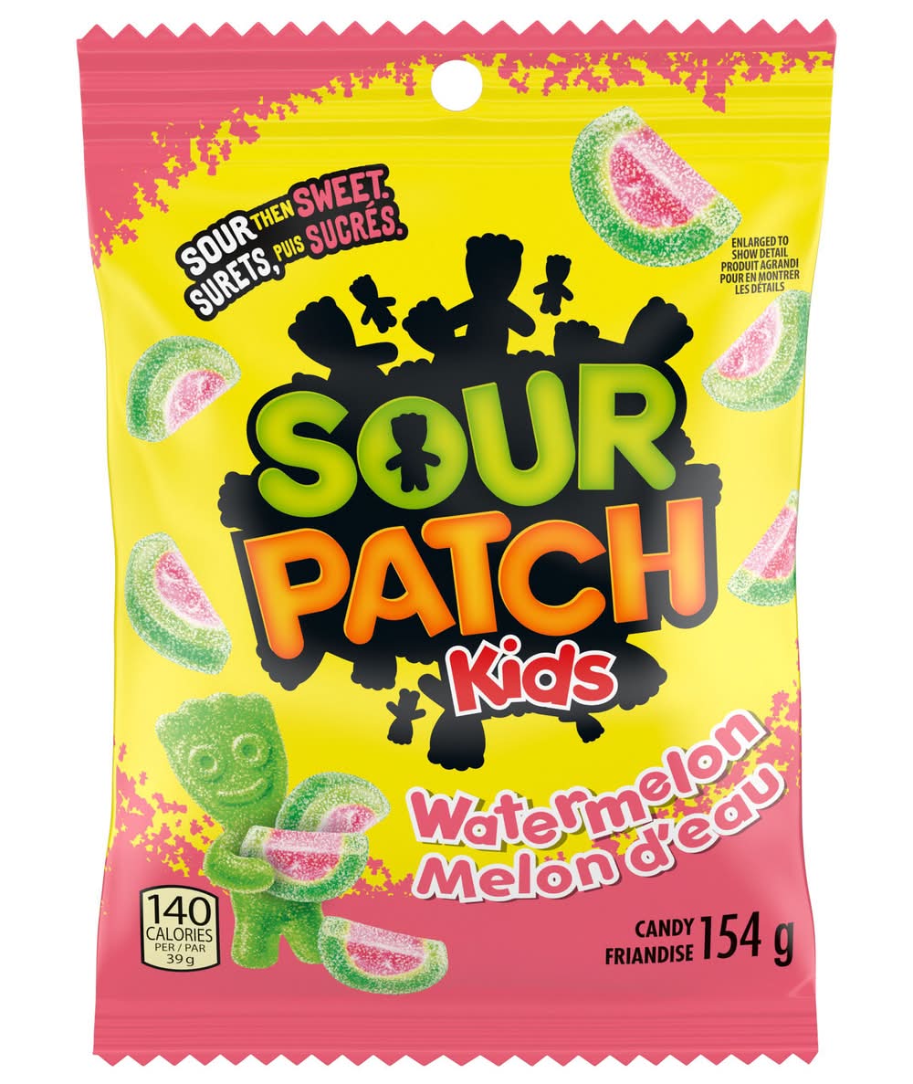 Sour Patch Kids Gummy Candy, Watermelon (0.15 kg)