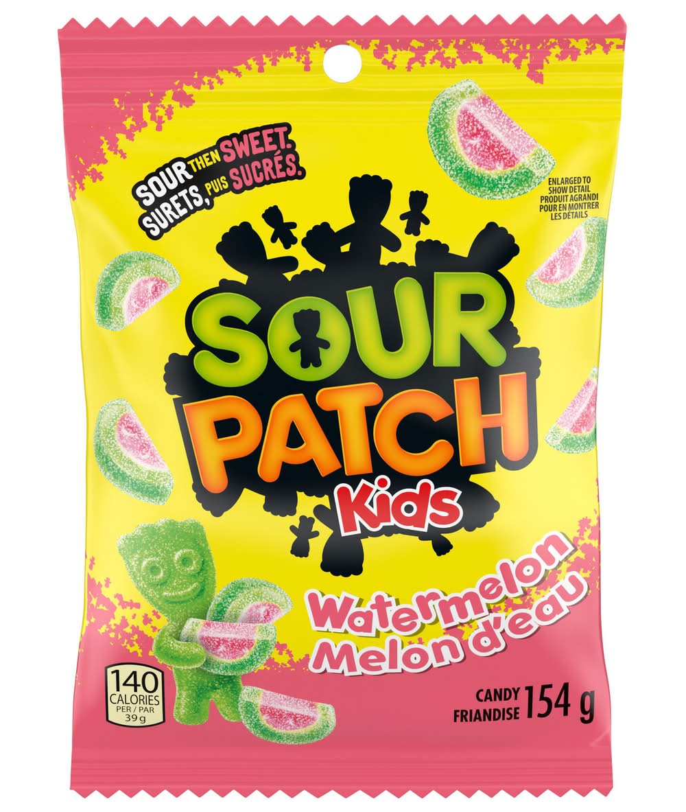 Sour Patch Kids Gummy Candy, Watermelon (154 g)