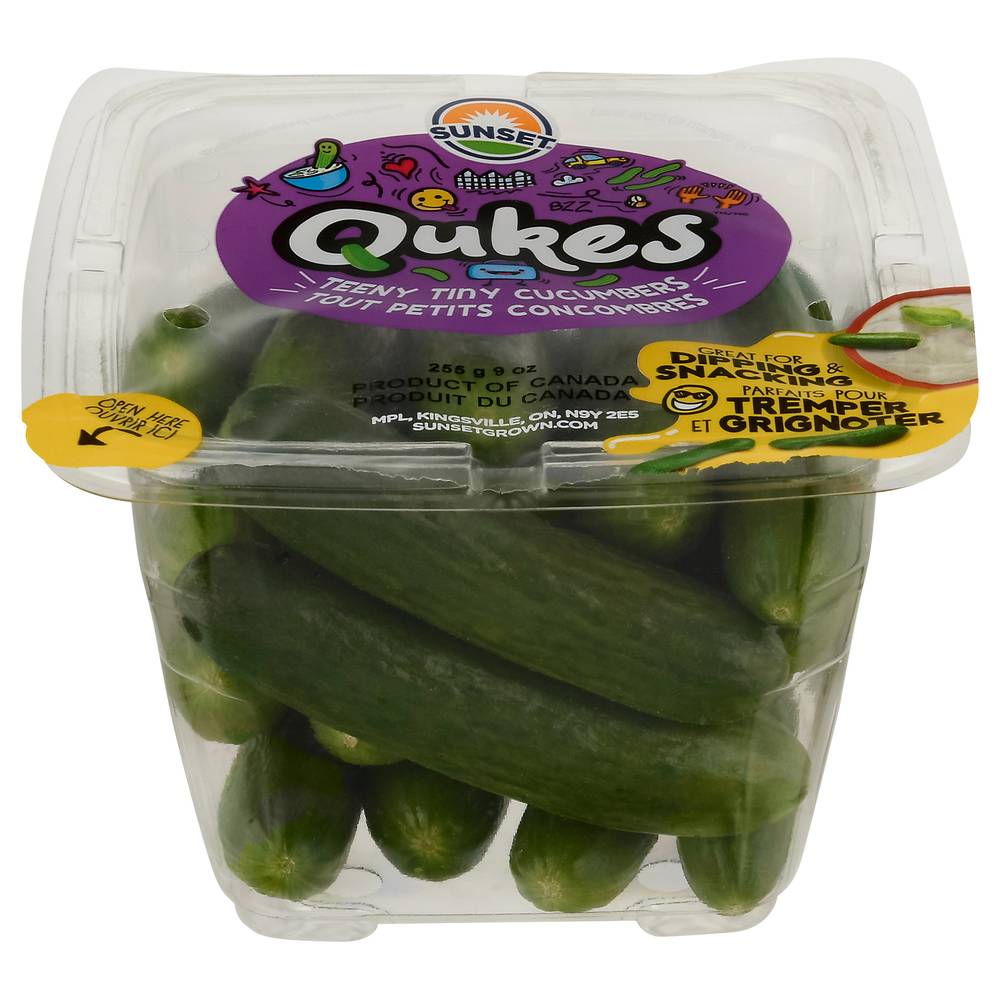 Sunset Cucumbers Qukes