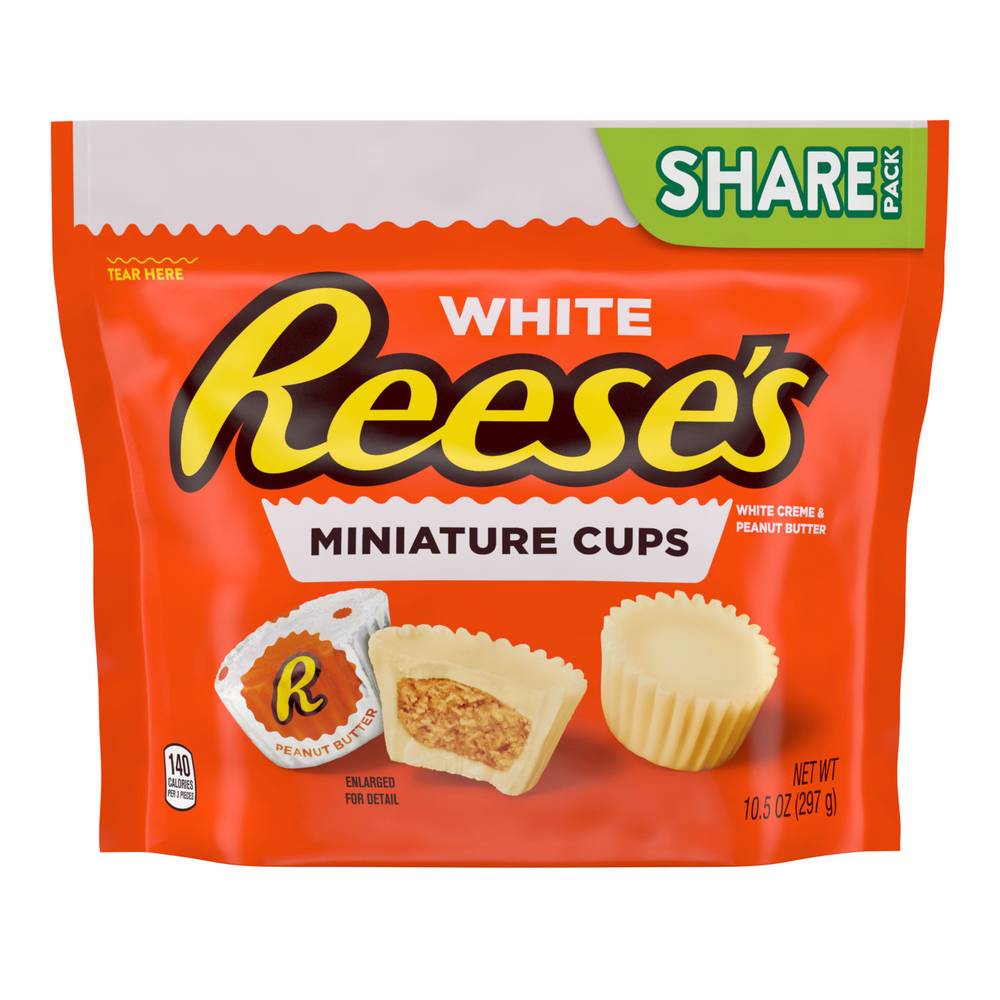 Reese's Miniatures White Creme Peanut Butter Candy Cups