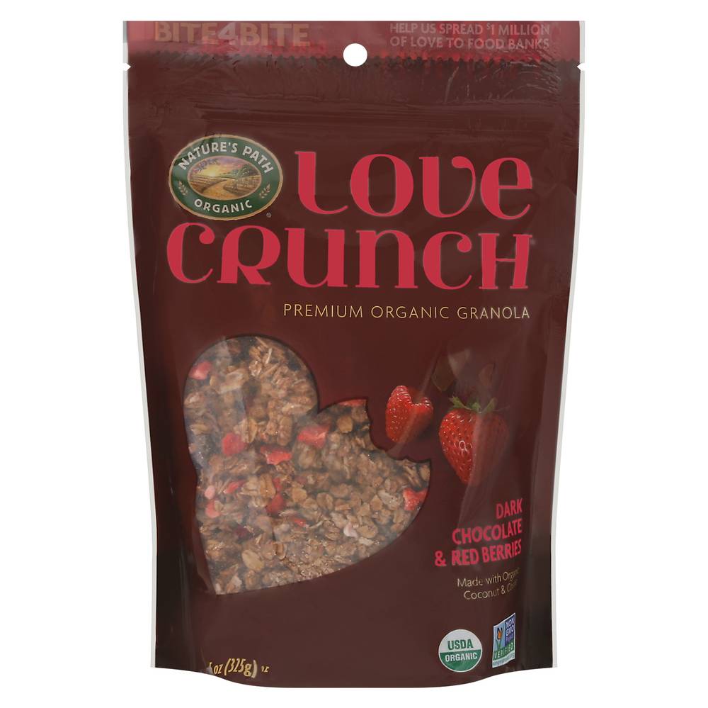 Nature's Path Love Crunch Organic Granola (dark chocolate & red berries)