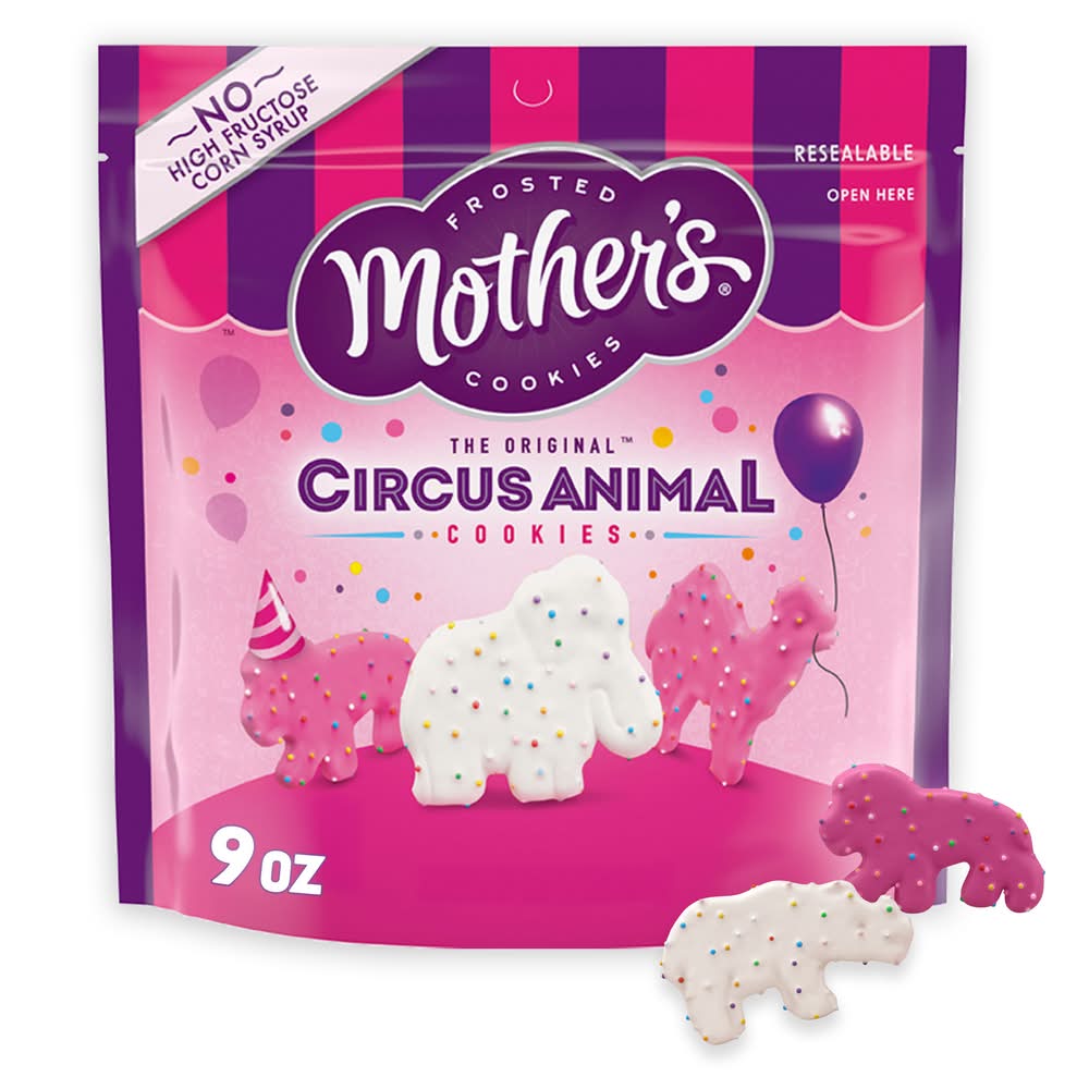 Mother's The Original Circus Animal Frosted Cookies (9 oz)