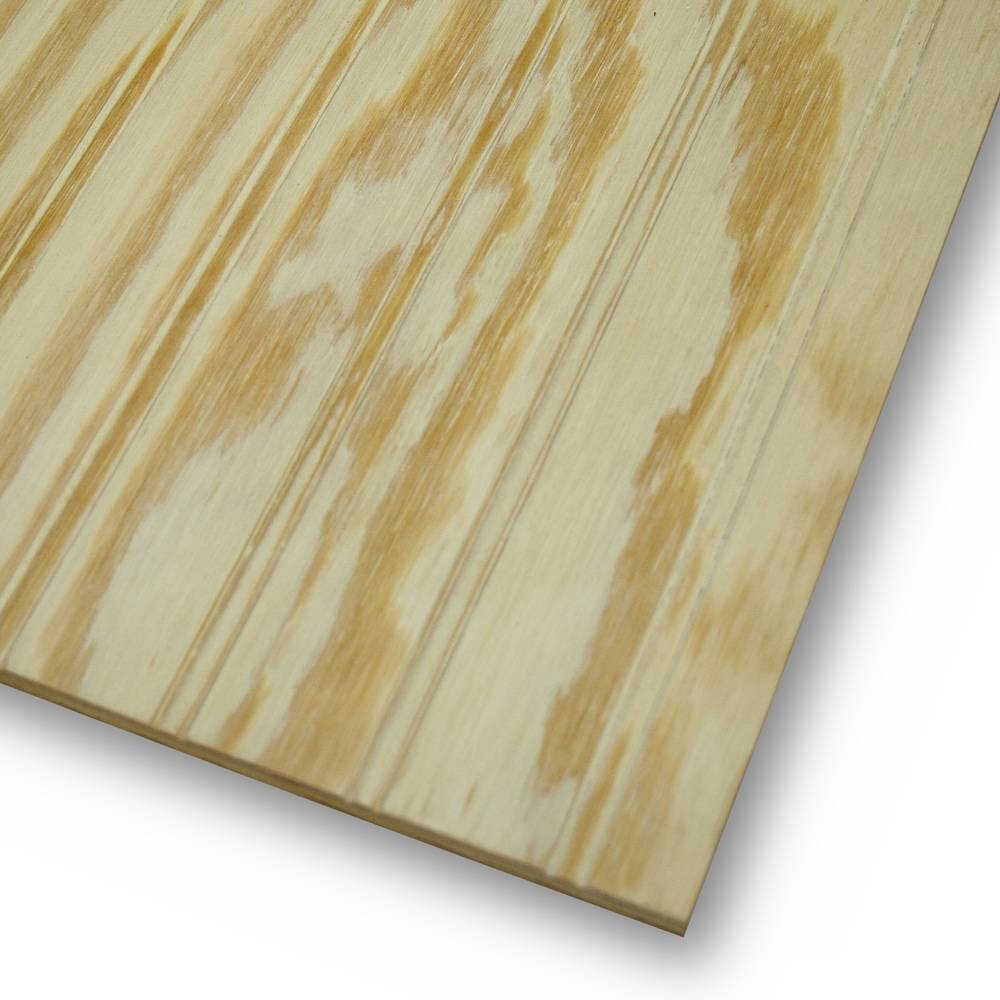 Natural Wood 0.344-in x 48-in x 96-in Plywood Panel Siding | 629740