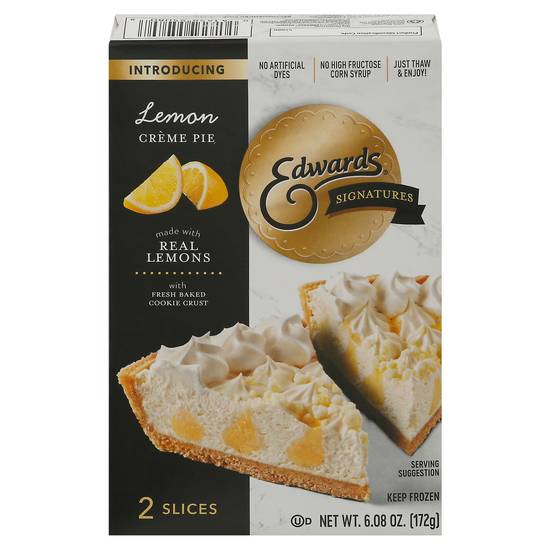 Edwards Signatures Lemon Creme Pie