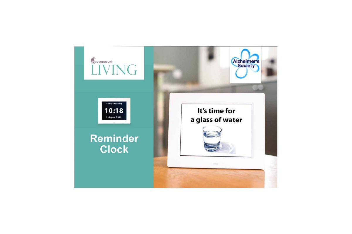 Ravencourt Living Rosebud Reminder Clock