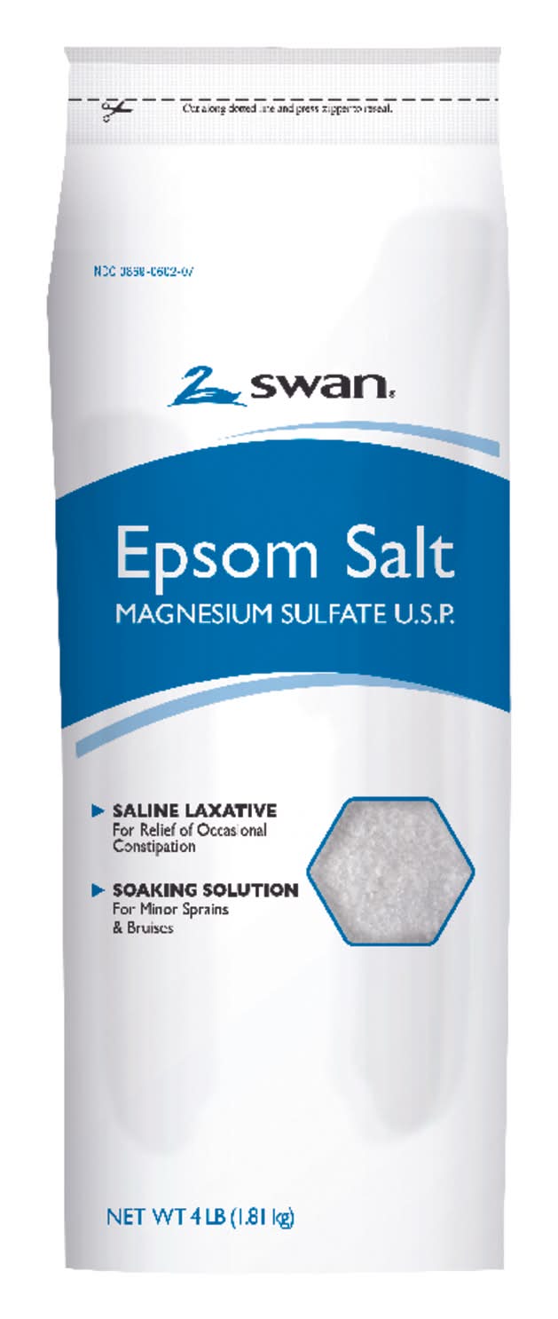 Swan Epsom Salt 4 Lb 1 Pk