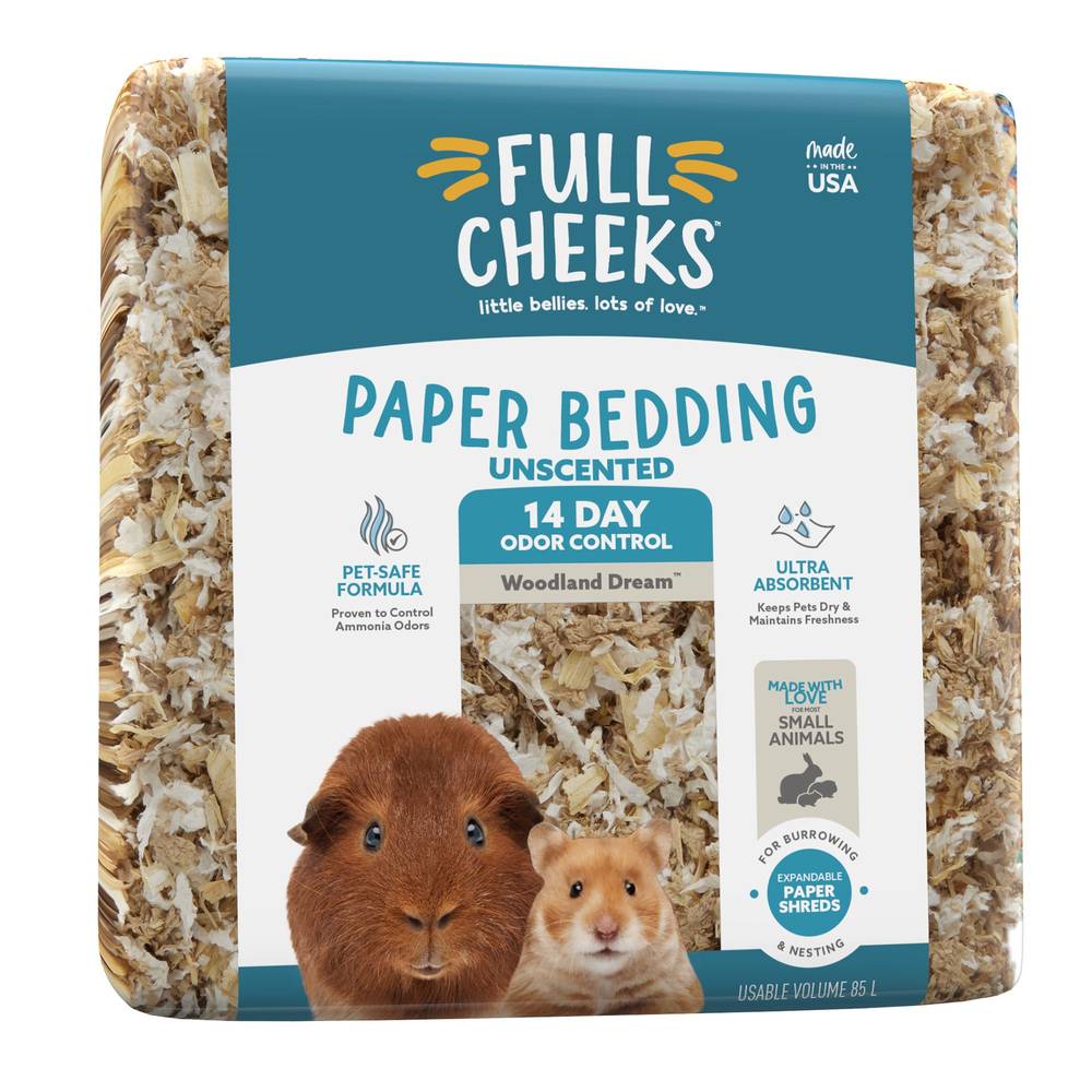Full Cheeks™ Odor Control Small Pet Paper & Pine Bedding - Woodland Dream (Size: 85 L)