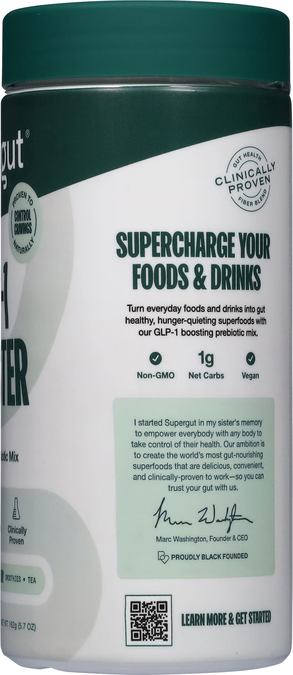 the gut healthy glp 1 booster Supergut Glp-1 Booster For Craving Control & Digestive Gut Healthy  Probiotic Mix (5.7 oz)