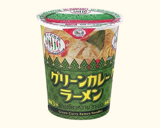 【カップ麺】タイの台所グリーンカレーラーメン70g