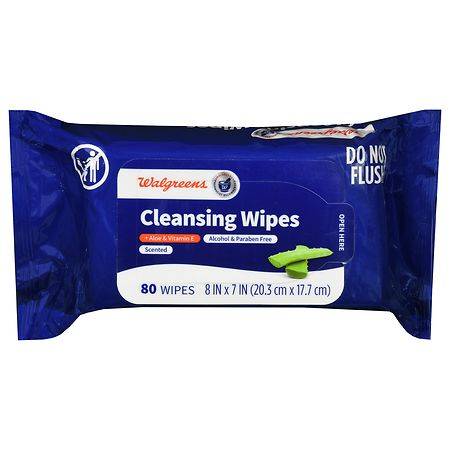 Walgreens Personal Cleansing Wipes 8 X 7