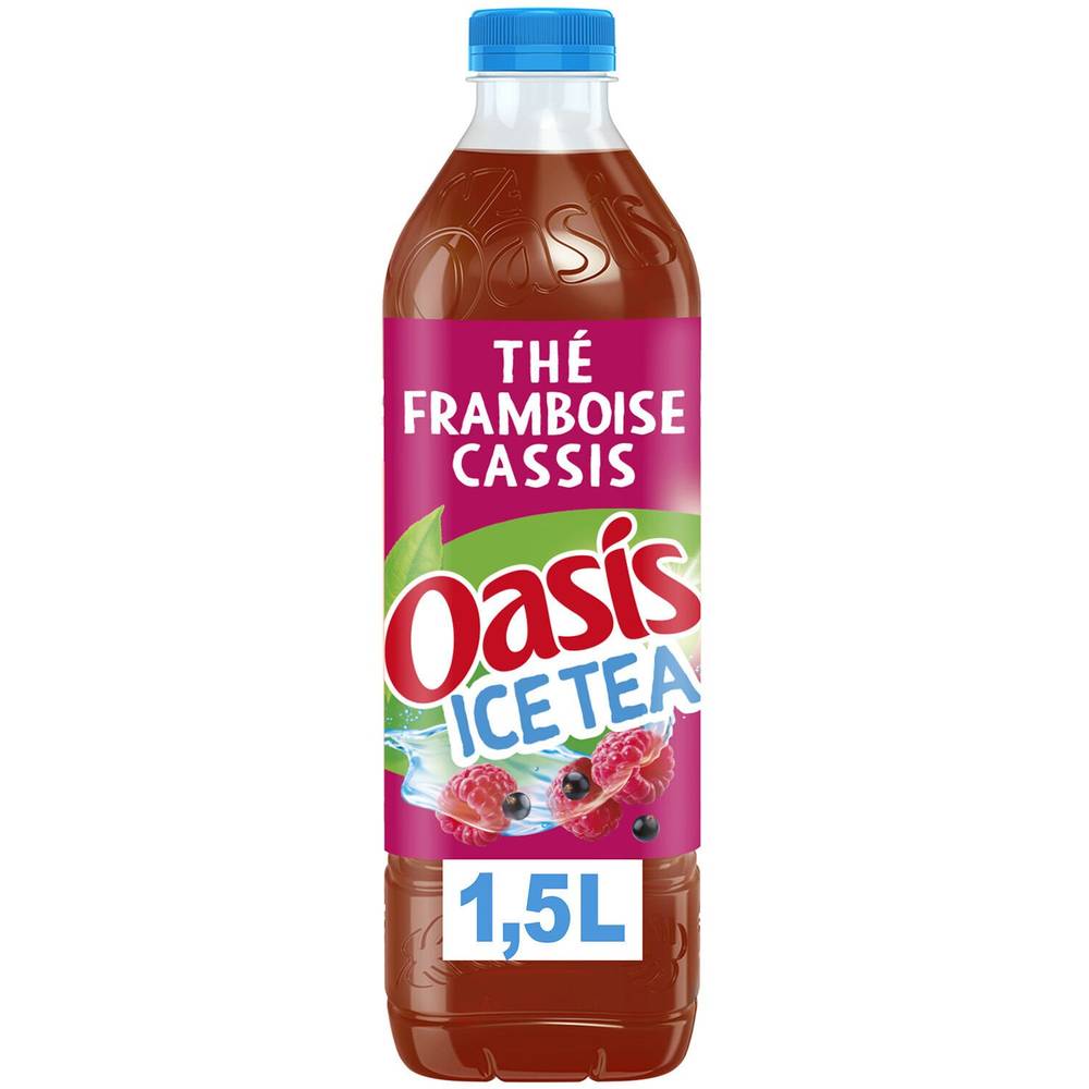 Oasis - Thé glacé (1.5 L) (framboise - cassis)
