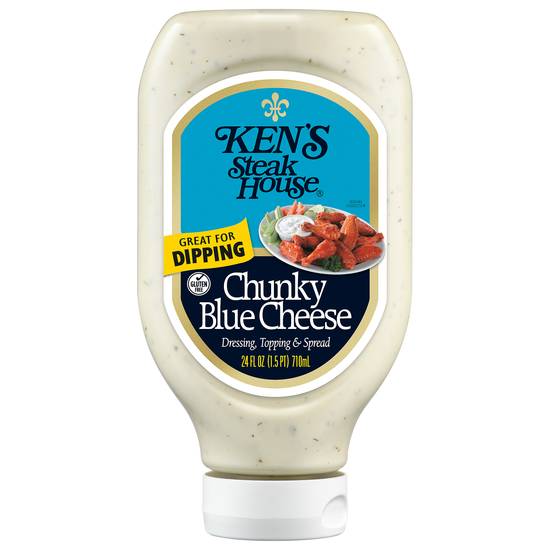 Ken's Steak House Chunky Blue Cheese Dressing Topping & Spread