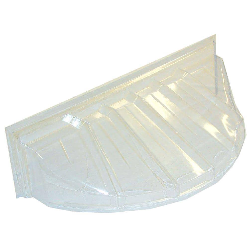 Maccourt 42 In. X 15 In. Polyethylene Reversible Bubble Window Well Cover