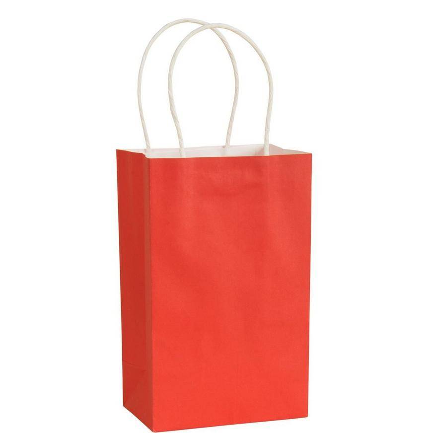 Party City Paper Gift Bag, Red