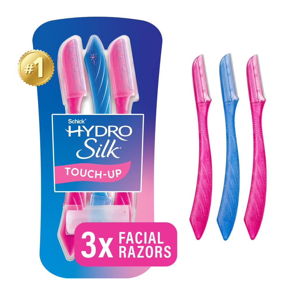 Schick Touch-Up Hydro Silk Disposable Razors (3 ct)