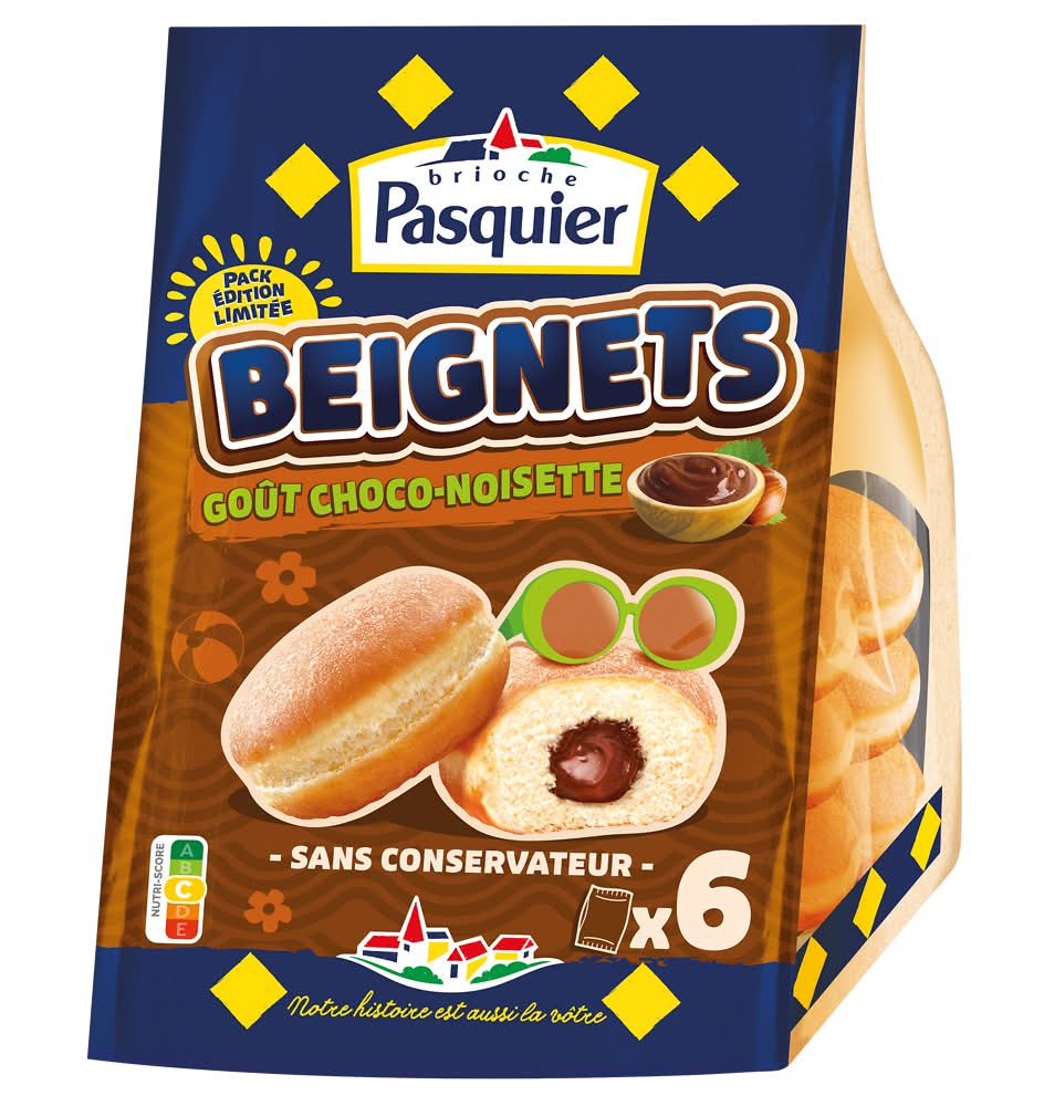 Pasquier - Beignets au goût chocolat et noisette (270g)