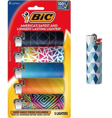BiC Special Edition Marble Collection Pocket Lighters (5 ct)