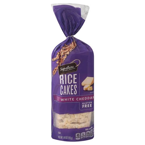 Signature Select White Cheddar Rice Cakes