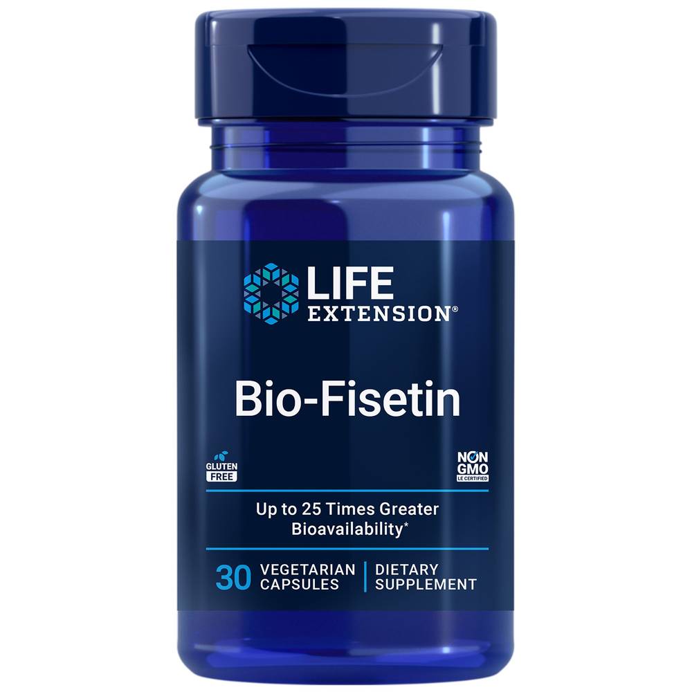 Life Extension Bio Fisetin Vegetarian Capsules (30 ct)