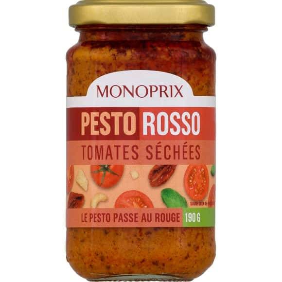 Monoprix Pesto Rosso La Boite De 190G