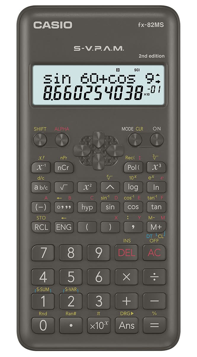 Casio · Calculadora científica fx-82ms (100 g)