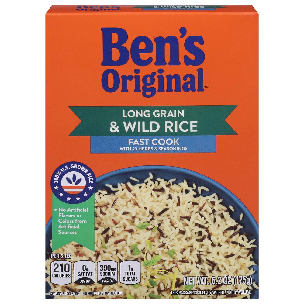 Ben's Original Fast Cook Long Grain & Wild Rice (6.2 oz)