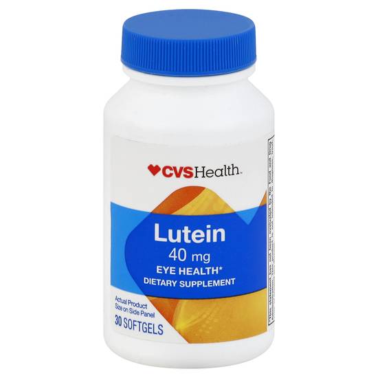 Cvs Health Lutein 40 mg Eye Health Softgels