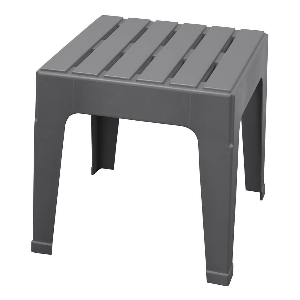 Adams PATIO Square Outdoor End Table 18.9-in W x 18.9-in L | 8090-13-3931