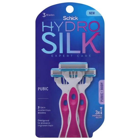 Schick Hydro Silk Pubic Disposable Razor