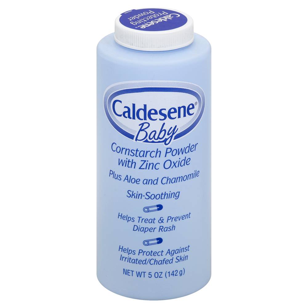 Caldesene Baby Cornstarch Powder With Zinc Oxide (5 oz)