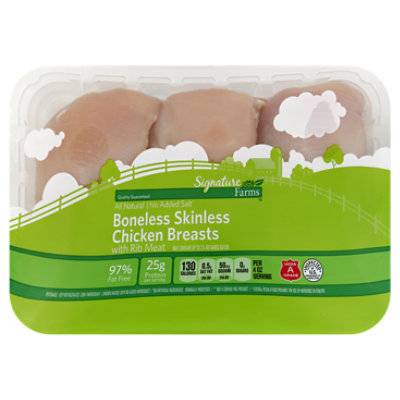 Signature Farms Boneless Skinless Chicken Breast - 2 Lb