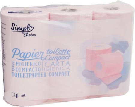 Simpl - Choice papier toilette compact (12 pièces)