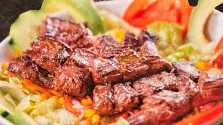 Grilled Skirt Steak Salad (churrasquito salad)