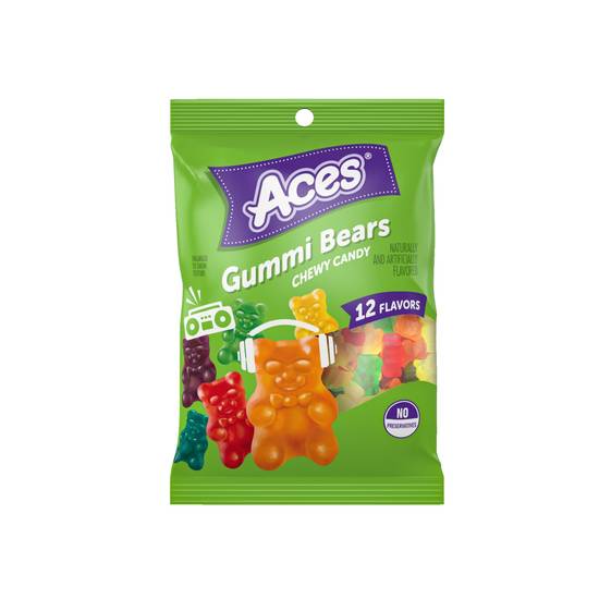 Aces Gummi Bears Candy