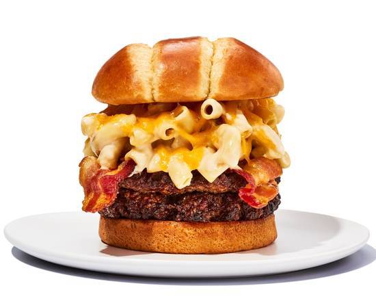 The Bacon Mac and  Cheese Burger