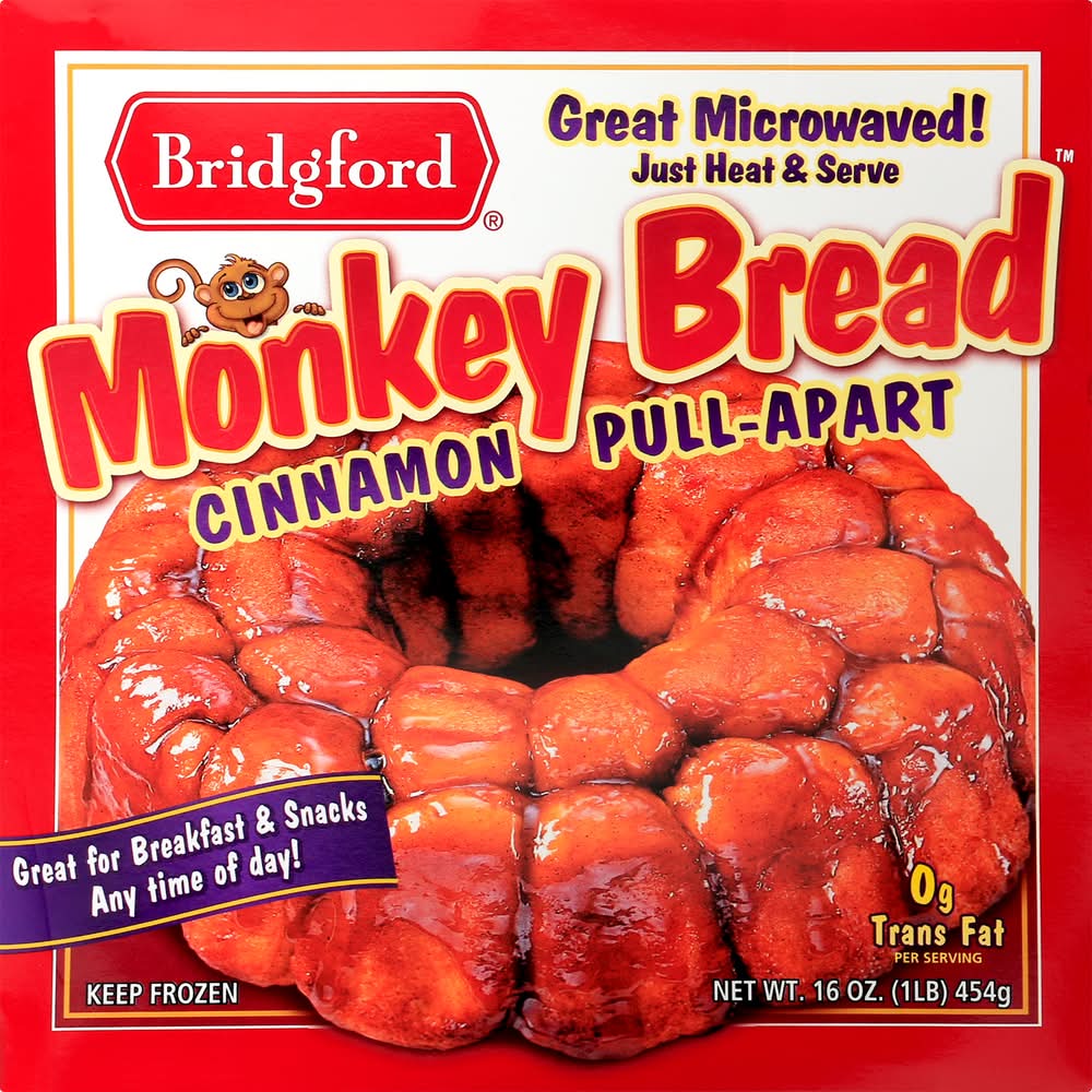 Bridgford Cinnamon Pull-Apart Monkey Bread (16 oz)
