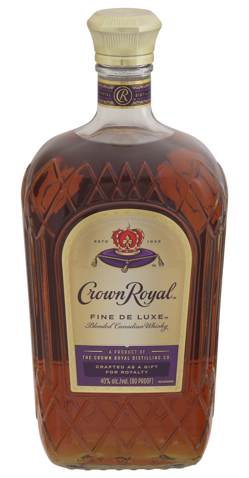 Crown Royal Fine De Luxe Blended Canadian Whisky (1.75 L)