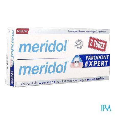 Meridol Parodont Expert Dentifrice 75ml X2 Bucco-dentaire - Hygiène