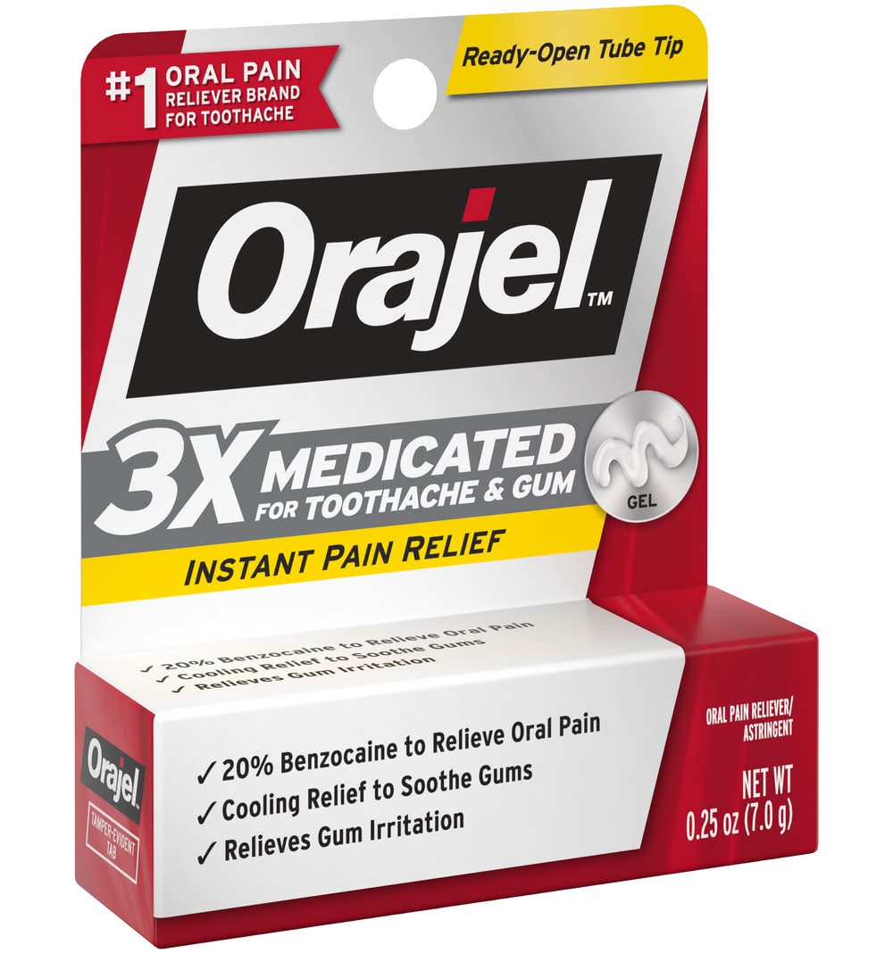 7-Eleven - Orajel 3X Medicated Instant Toothache & Gum Pain Relief