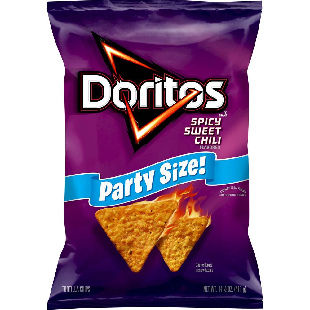 Doritos Party Size Tortilla Chips (spicy sweet chili)