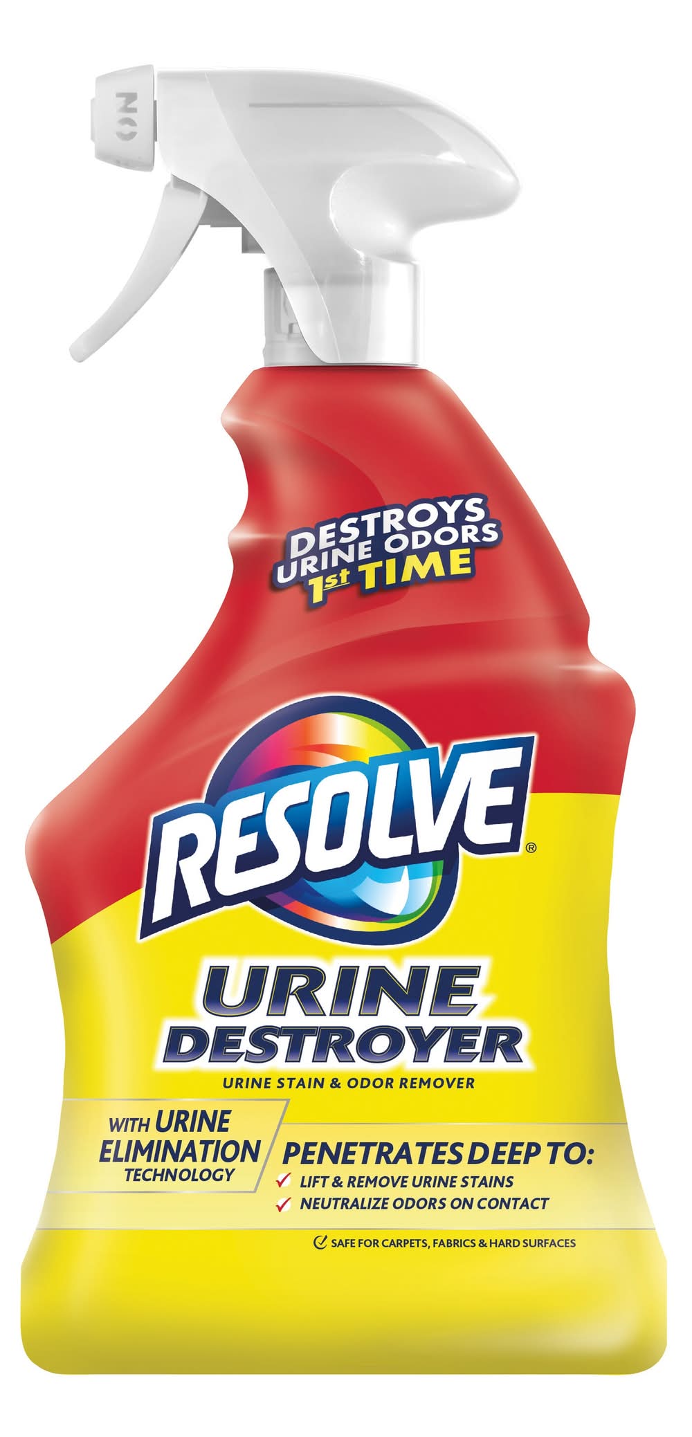 Resolve Urine Destroyer Spot remover Deodorizing Spray 32-oz