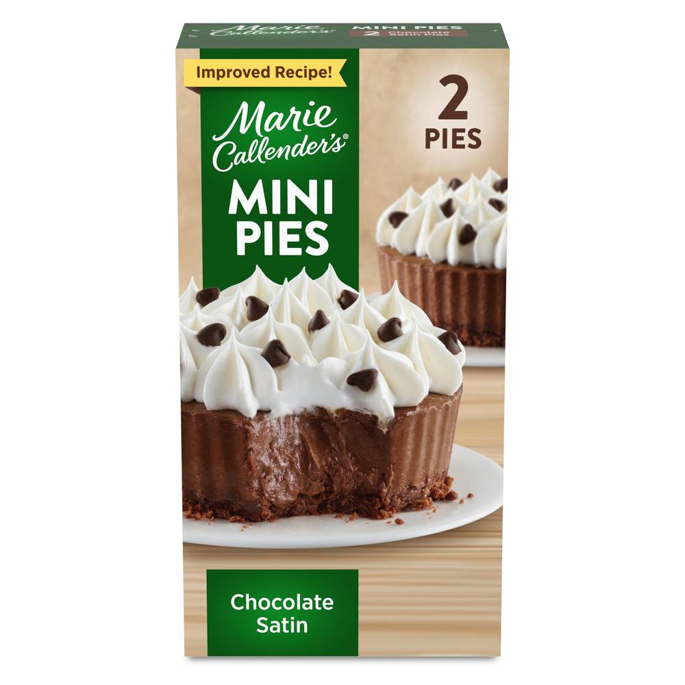 Marie Callender's Satin Mini Pies (2 ct) (chocolate)