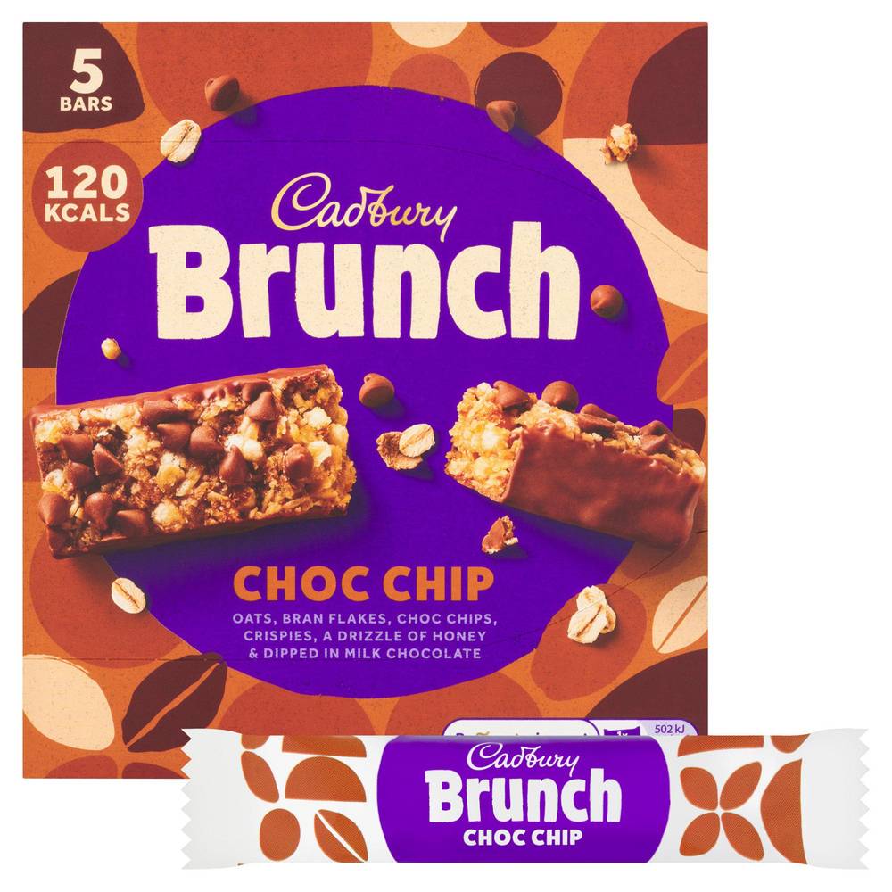 Cadbury Brunch Choc Chip 5x28g