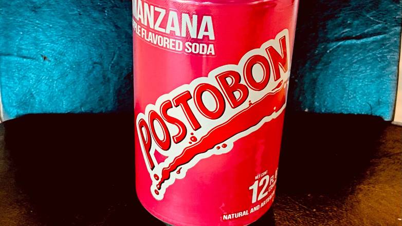 Manzana Postobon  12oz (apple soda)