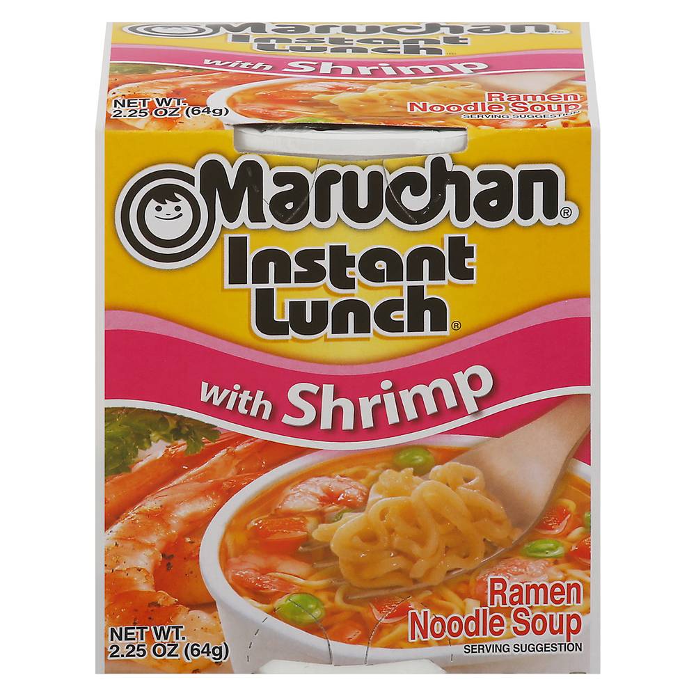 Maruchan Instant Lunch With Shrimp Ramen Noodle Soup (2.25 oz)